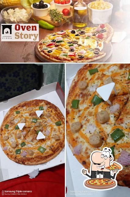 Order pizza at Oven Story