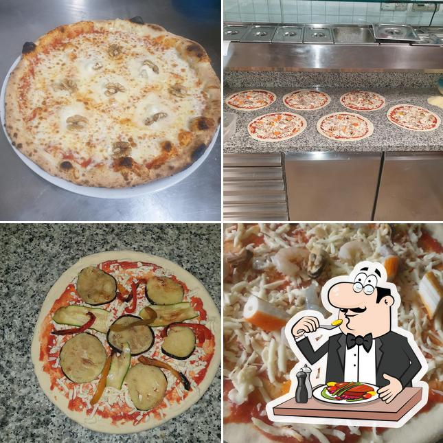 Platti al Pizzeria Romano