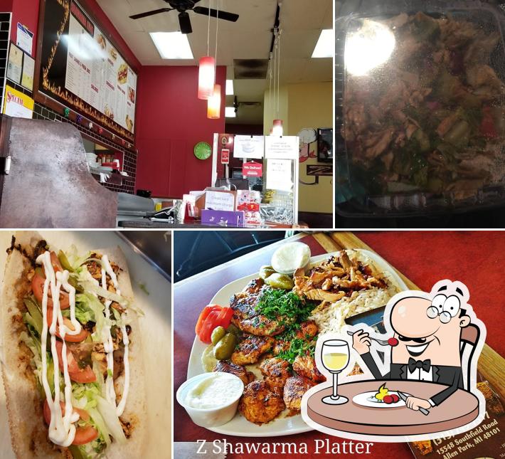 Z Shawarma King in Allen Park Restaurant menu and reviews