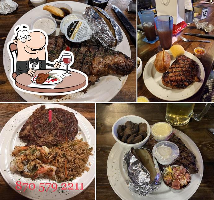 Try out meat meals at Pintail's Steak & Seafood