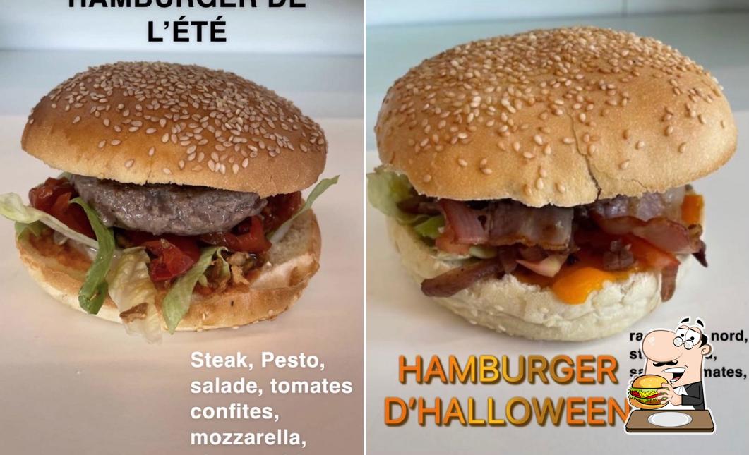 Hamburger à Friterie de la Sirène