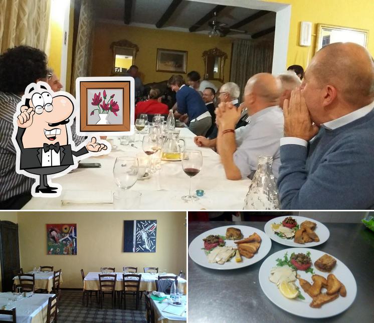 La photo de la intérieur et table à manger concernant La Locanda di Angelo e Grazia