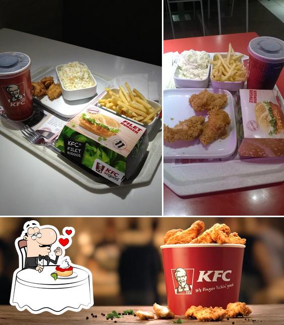 Kentucky Fried Chicken propose un nombre de plats sucrés