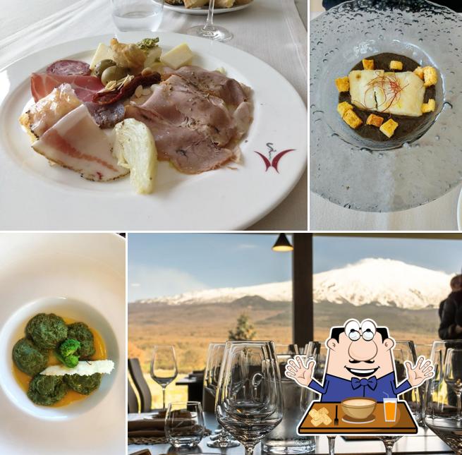 Cibo al Ristorante La Fucina di Vulcano