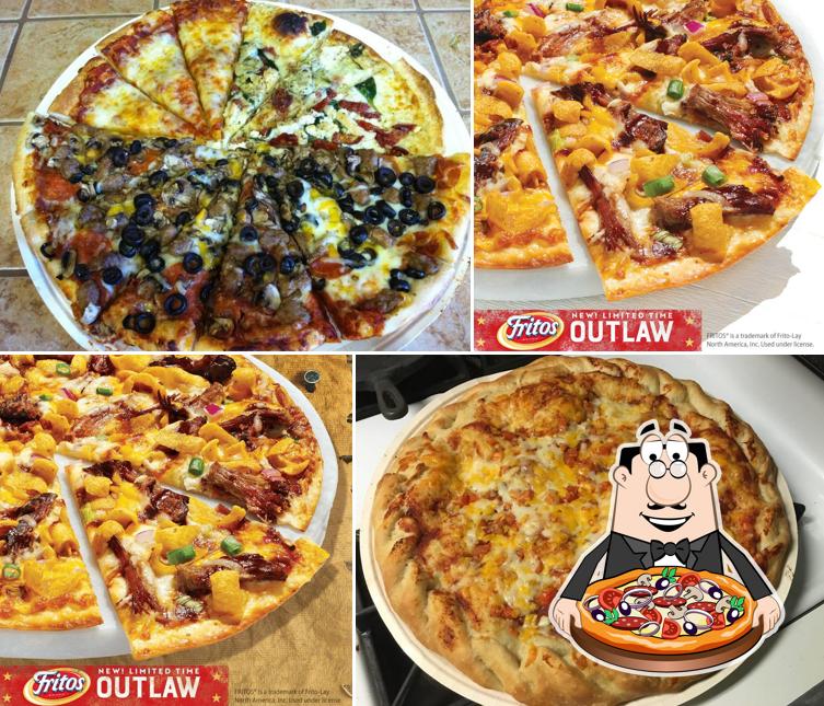 Pick different kinds of pizza