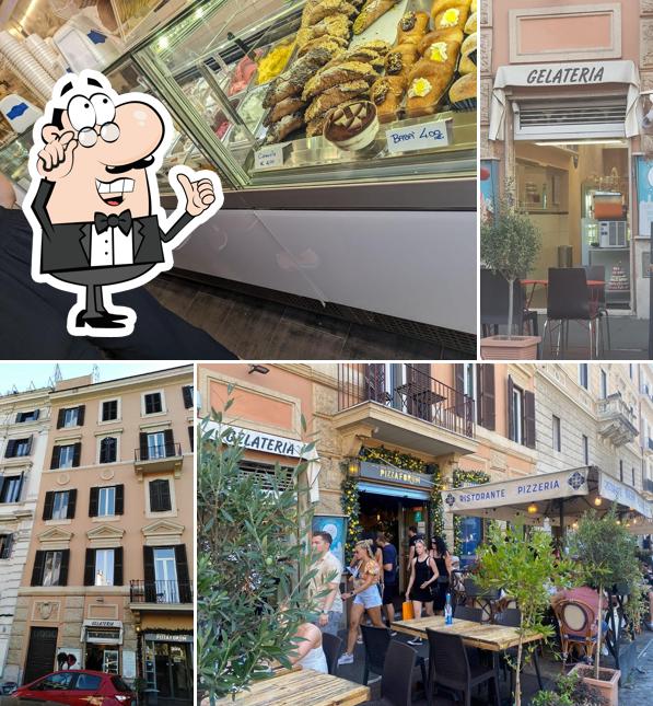 Gli interni di Gelateria da Costanza
