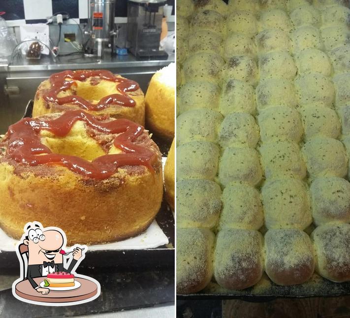 Padaria e confeitaria Family Salles oferece uma seleção de pratos doces