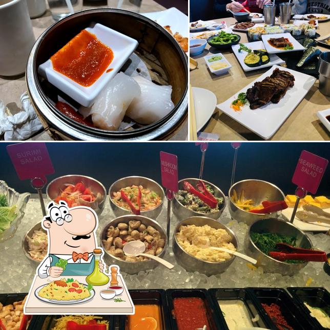 Food at 168 Sushi Buffet