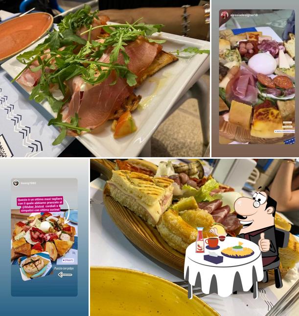 Piatto di formaggi al Blubar Bistrot