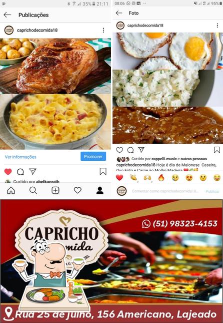 Comida em Capricho de Comida