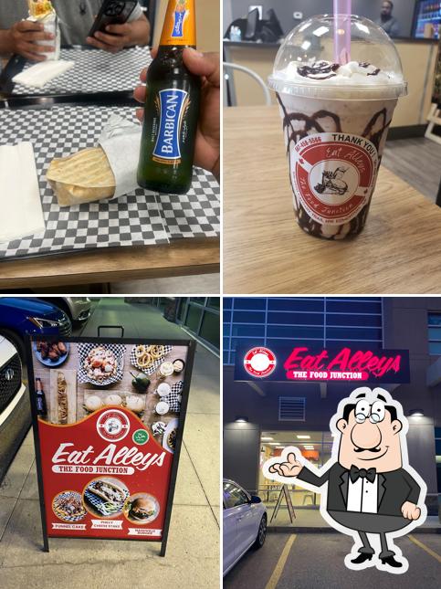 Voici la photo indiquant la intérieur et extérieur sur Eat Alleys