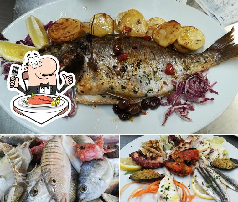 Il Baracchio offre un menu per gli amanti dei piatti di mare