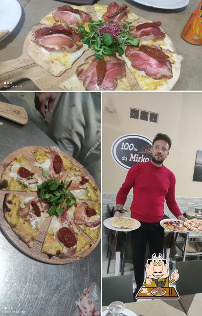 Prenditi una pizza a Pizzeria 100% da Mirko