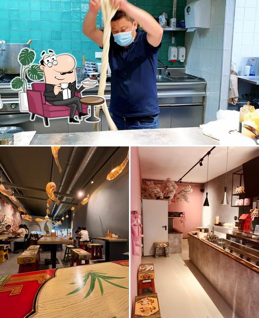 L'intérieur de QQ Ramen und kitchen