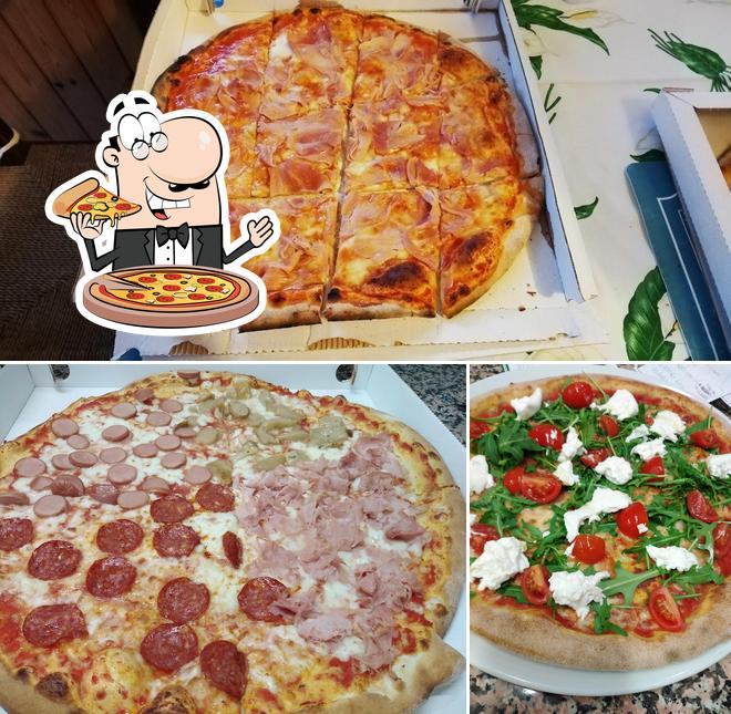 Scegli tra le molte varianti di pizza