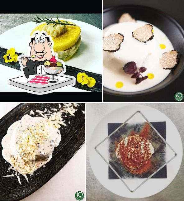 "10 Restaurant" предлагает разнообразный выбор десертов