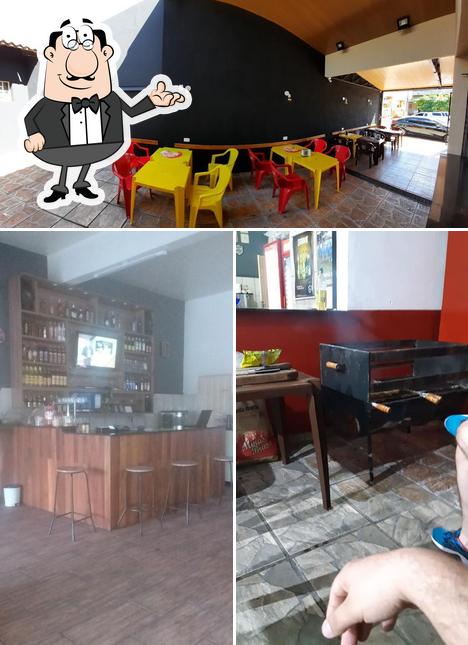 O interior do Stop Burguer Londrina