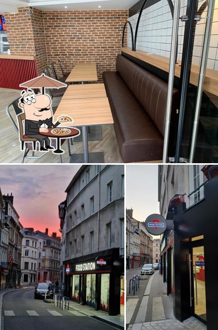 L'extérieur de Food Station Rouen