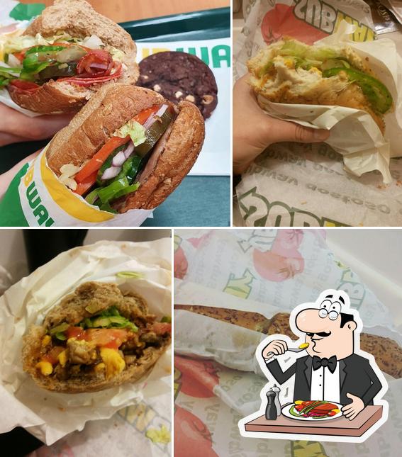 Comida em Subway