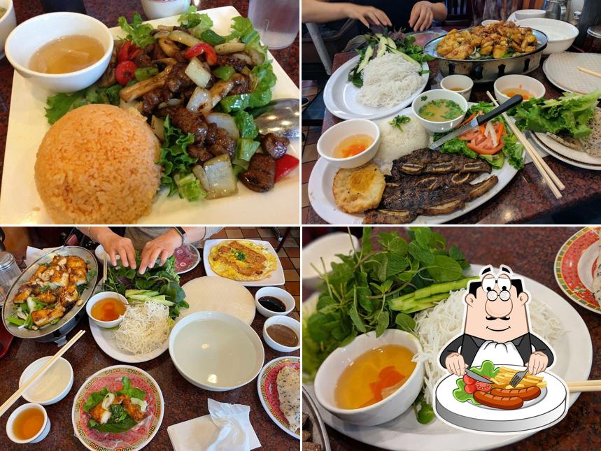 Platos en Thiên Long Restaurant