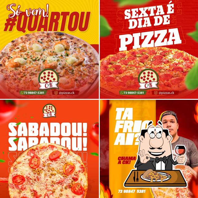 Escolha diversos estilos de pizza