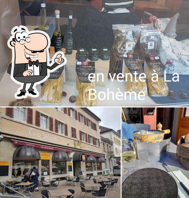 La photo de la intérieur et bière concernant La Bohème