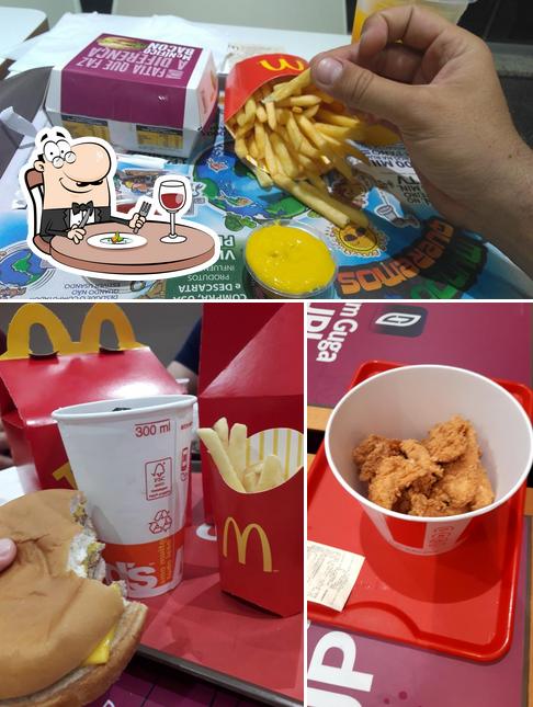 Comida em McDonald's