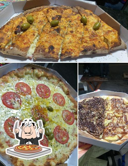 Experimente diferentes estilos de pizza