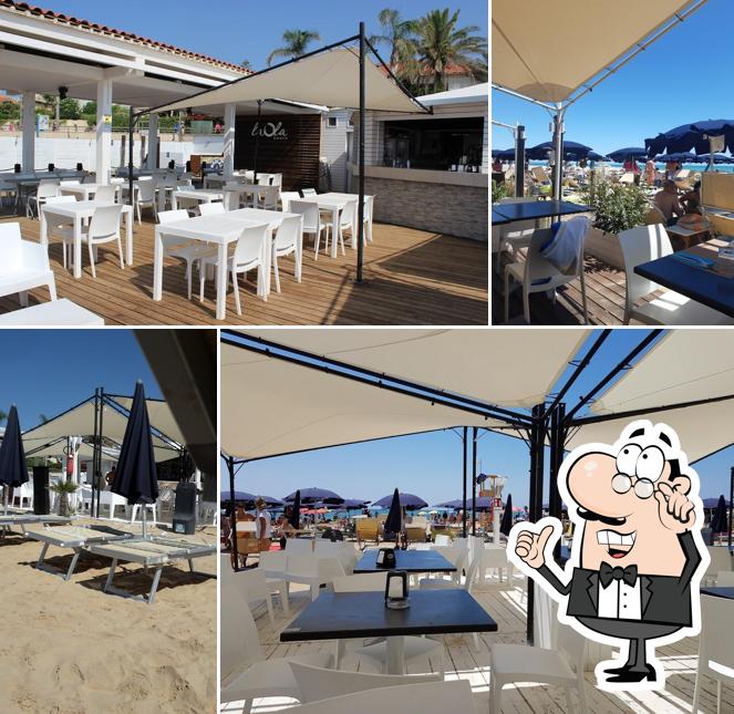 Gli interni di Laola Beach - Stabilimento Balneare Marina di Ragusa