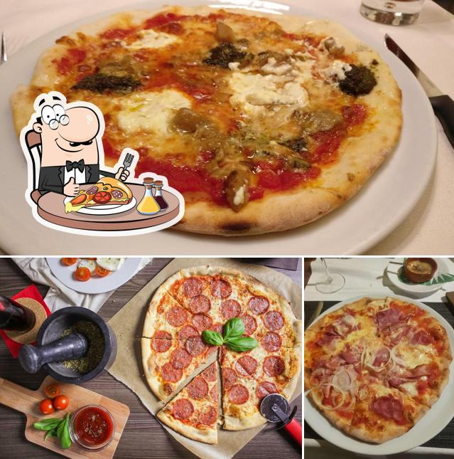 Probiert eine Pizza bei Restaurant Cavallino