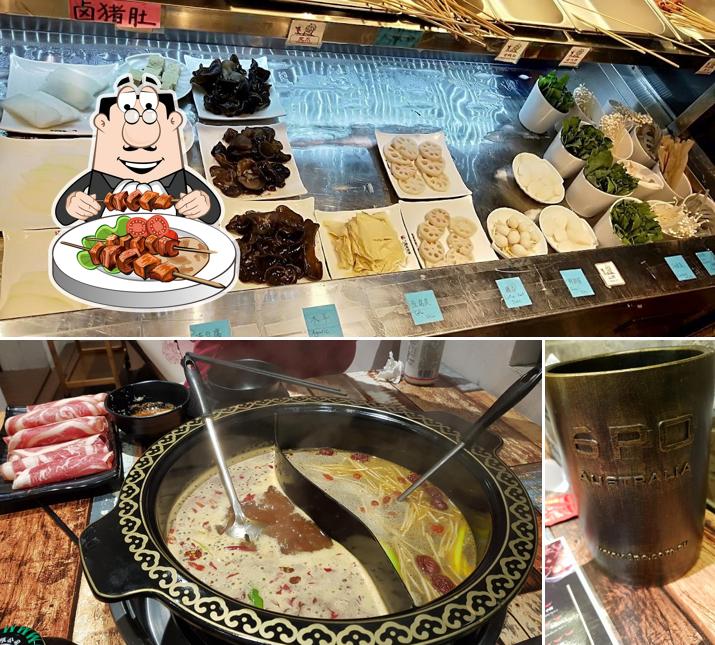 Six Po Hot Pot in Burwood Chinese restaurant menu and reviews