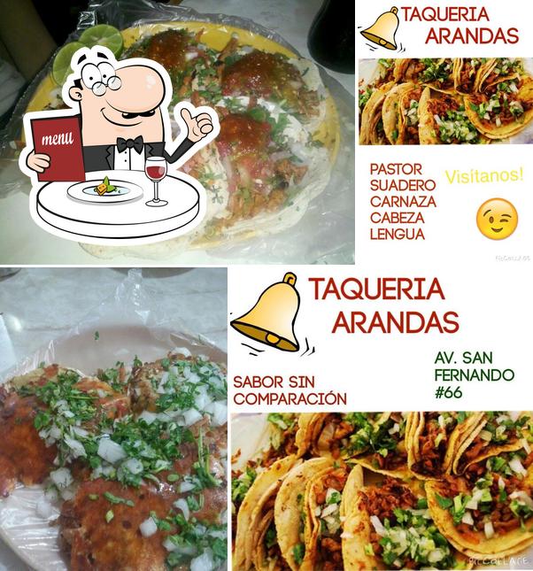 Comida en Taquería Arandas