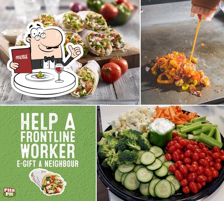 Pita Pit, 1615 Regent Ave W in Winnipeg Restaurant menu and reviews