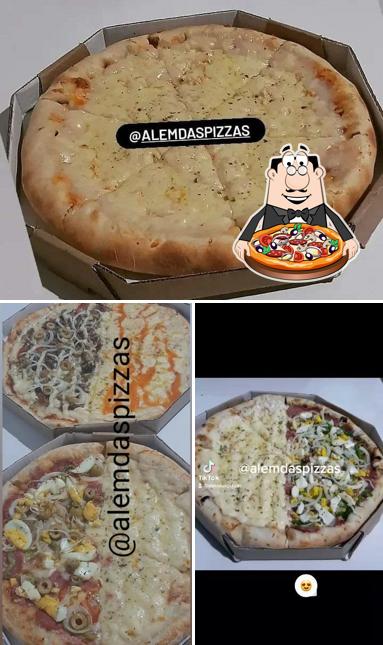 Escolha diversos tipos de pizza