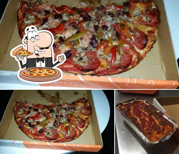 Hot Pizza House in Brunswick West Restaurant menu and reviews