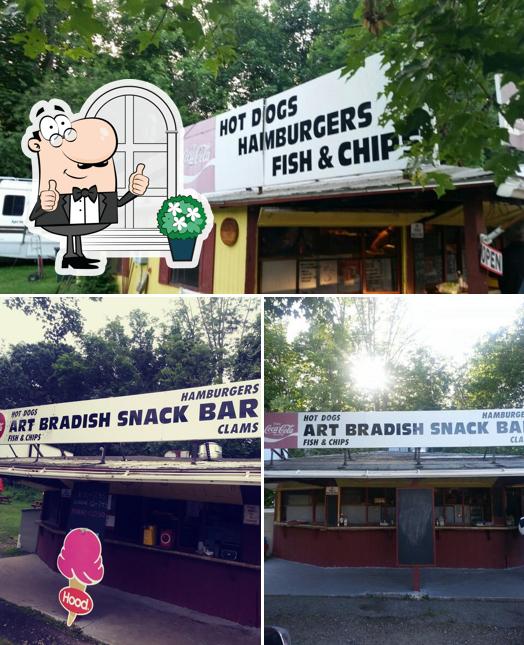 Art Bradish Snack Bar In Grafton Restaurant Menu And Reviews