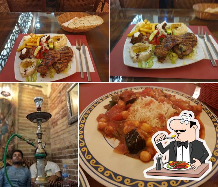 Platos en El Cairo Shisha Lounge & Restaurant