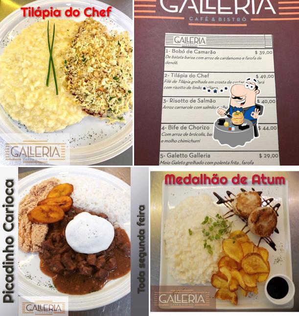 Comida em Galleria Cafe & Bistrô