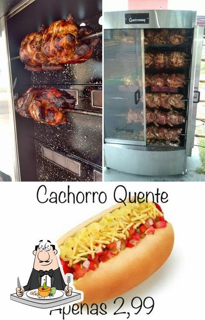 Comida em Frangu's Lanches