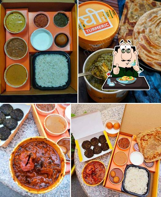 Meals at Ghee and Turmeric