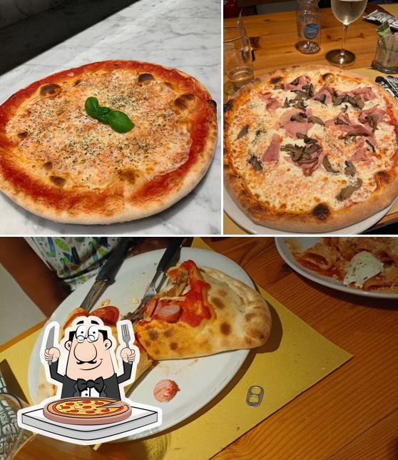 Essayez des pizzas à Cremeria Manzoni di Battista Rosa