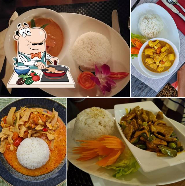 Poulet au curry à Chilli House