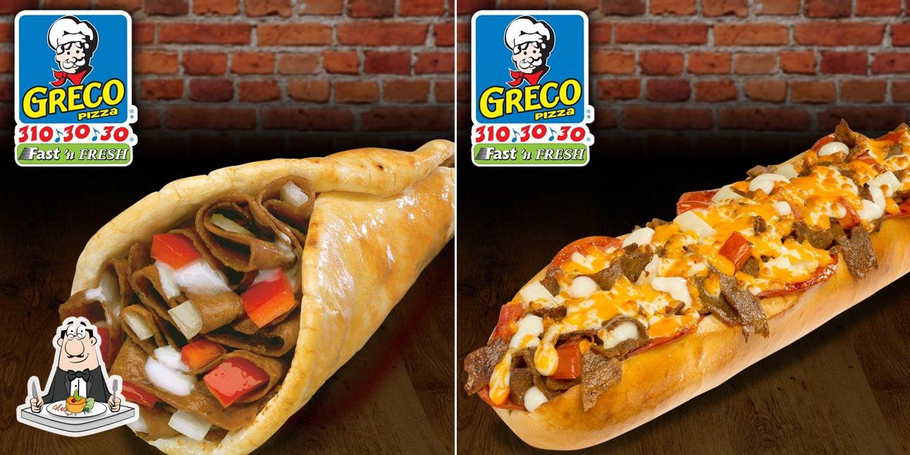 Еда в "Greco Pizza"