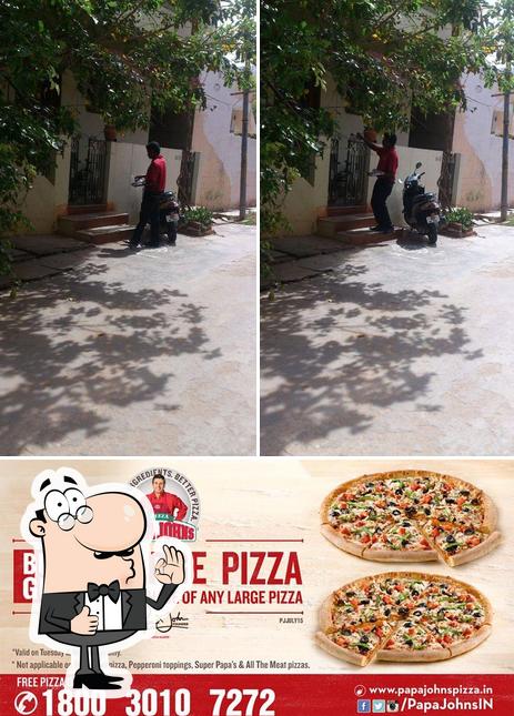 Look at this photo of Papa Johns Pizza Restaurant - Tirupati