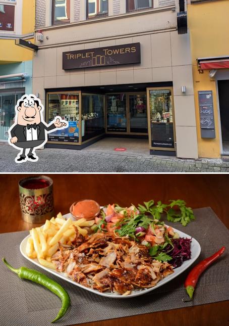 L'intérieur de Blatt Döner