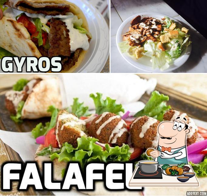 Falafel at Greek Town Pita