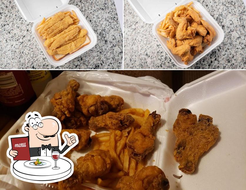 JJ FISH & CHICKEN, 1332 N Lewis Ave in Waukegan Restaurant menu and