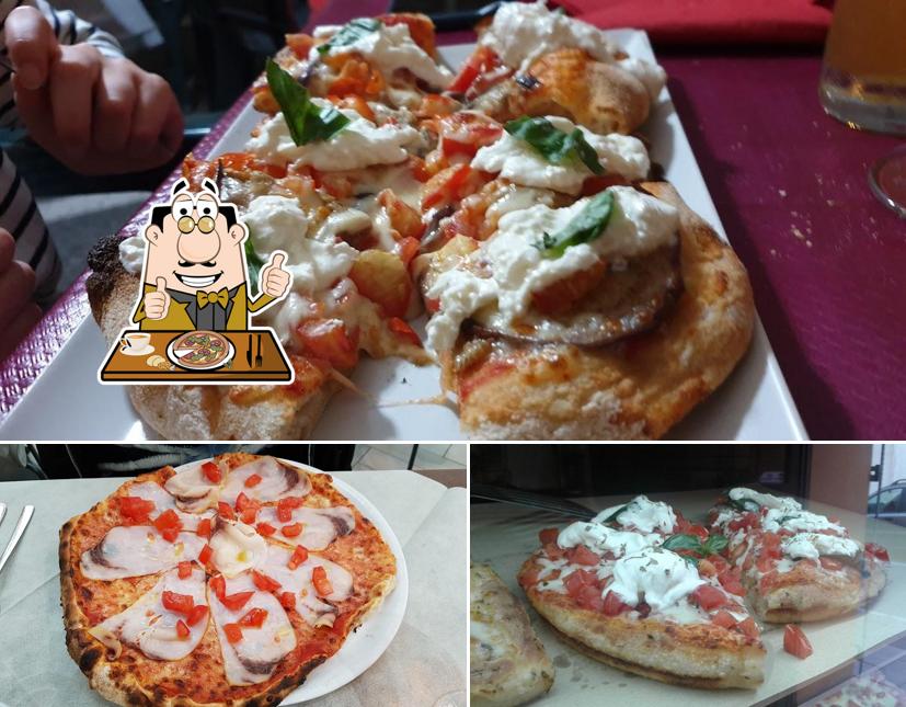 Prenez différents types de pizzas