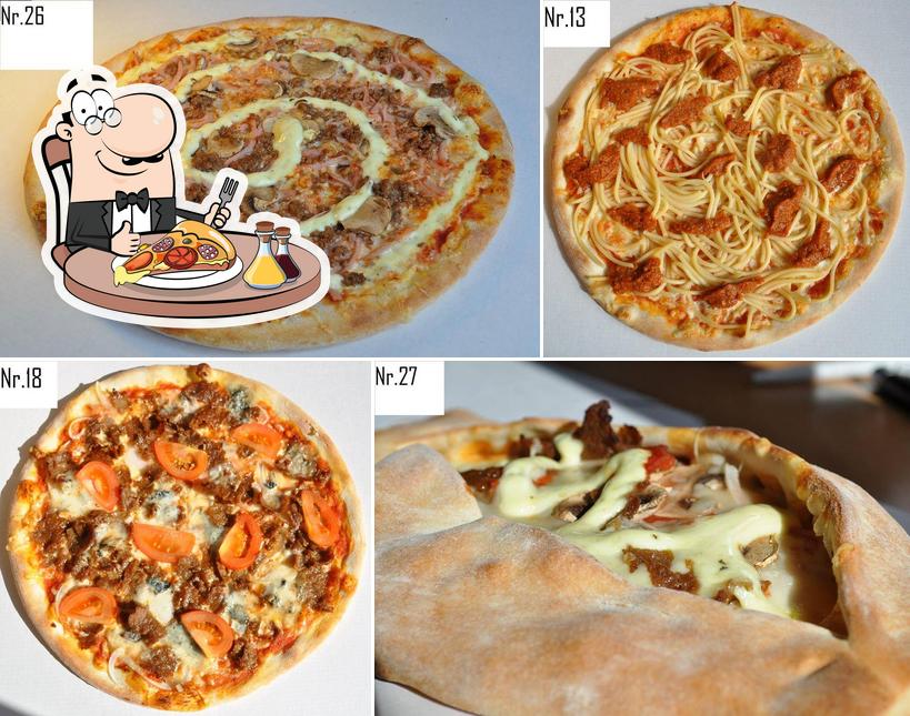 Essayez de nombreux genres de pizzas