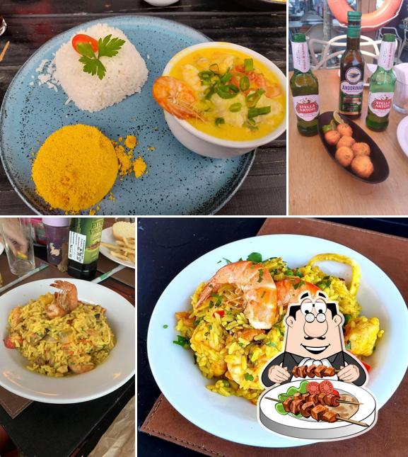 Platos en Flutuante Rio